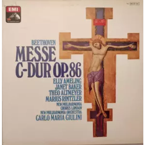 Messe C-dur, Op. 86 - Carlo Maria Giulini, New Philharmonia Orchestra, Ludwig van Beethoven, Janet Baker, Elly Ameling, New Philharmonia Chorus, Theo Altmeyer, Marius Rintzler