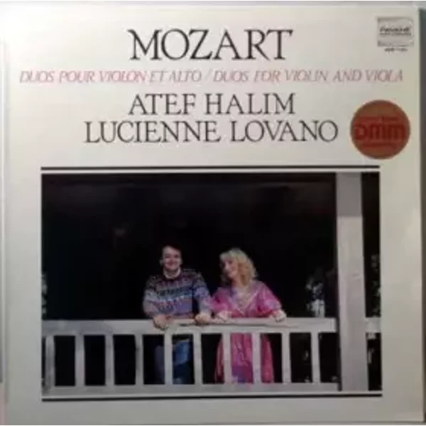 Mozart - Duos for violin and viola KV423 and KV424 - Atef Halim - Lucienne Lovano