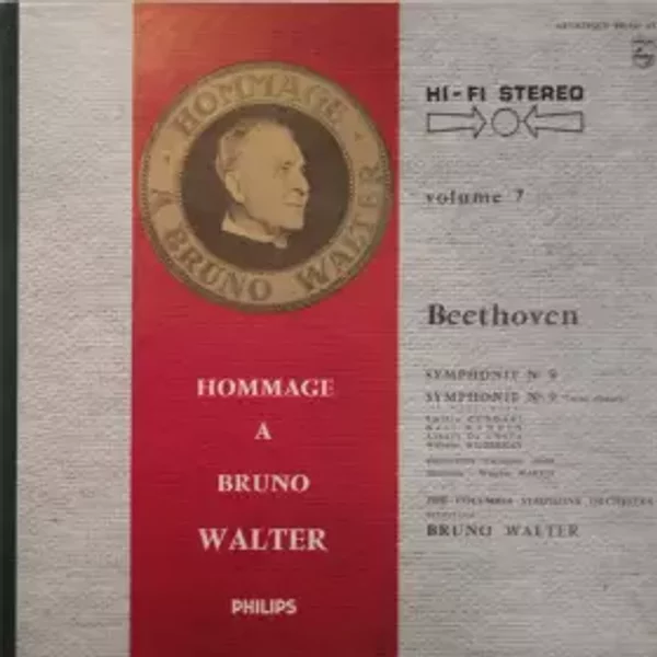 Symphonie N° 8 / Symphonie N° 9 "Avec Chœurs" (4e Mouvement) - Bruno Walter, Ludwig van Beethoven, Columbia Symphony Orchestra, Emilia Cundari, Westminster Symphonic Choir, Warren Martin, Nell Rankin, Albert Da Costa, William Wilderman