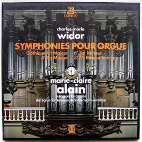 Symphonies Pour Orgue - Marie-Claire Alain, Charles-Marie Widor