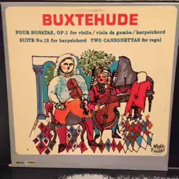 Buxtehude - Robert Brink, Judith Davidoff, Daniel Pinkham