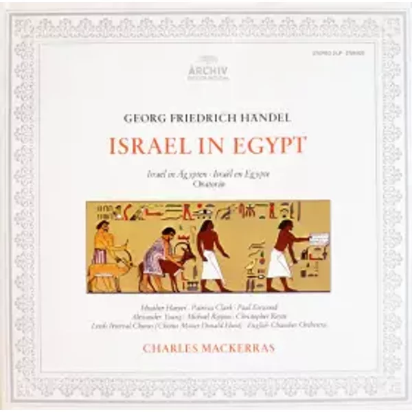 Israel In Egypt - Georg Friedrich Händel, English Chamber Orchestra, Sir Charles Mackerras