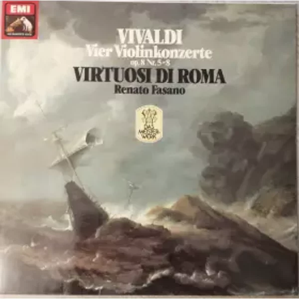 Vier Violinkonzerte Op. 8 Nr. 5-8 - Antonio Vivaldi, Virtuosi Di Roma "Collegium Musicum Italicum", Renato Fasano