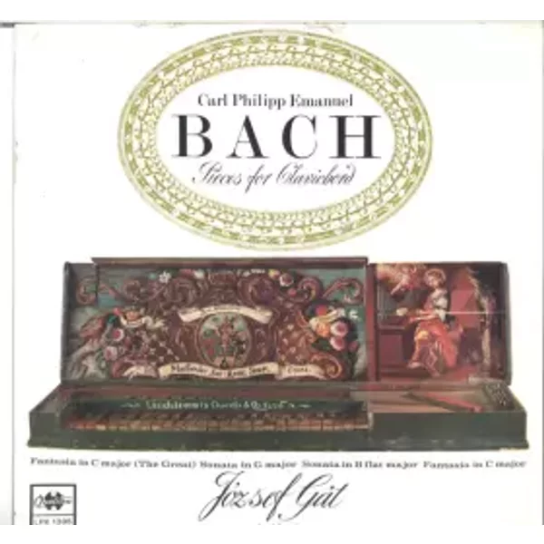 Pieces For Clavichord - Carl Philipp Emanuel Bach, József Gát