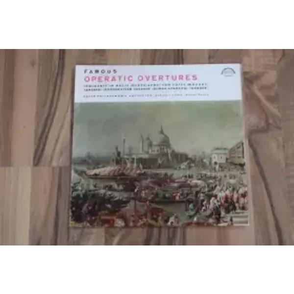 Famous Operatic Overtures - The Czech Philharmonic Orchestra, Karel Šejna, Bohumír Liška