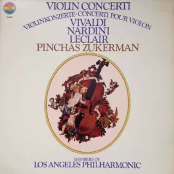 Vivaldi, Leclair, Nardini Violin Concerti - Antonio Vivaldi, Los Angeles Philharmonic Orchestra, Jean-Marie Leclair, Pinchas Zukerman, Pietro Nardini