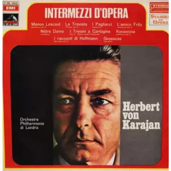 Intermezzi D'Opera - Herbert von Karajan, Philharmonia Orchestra