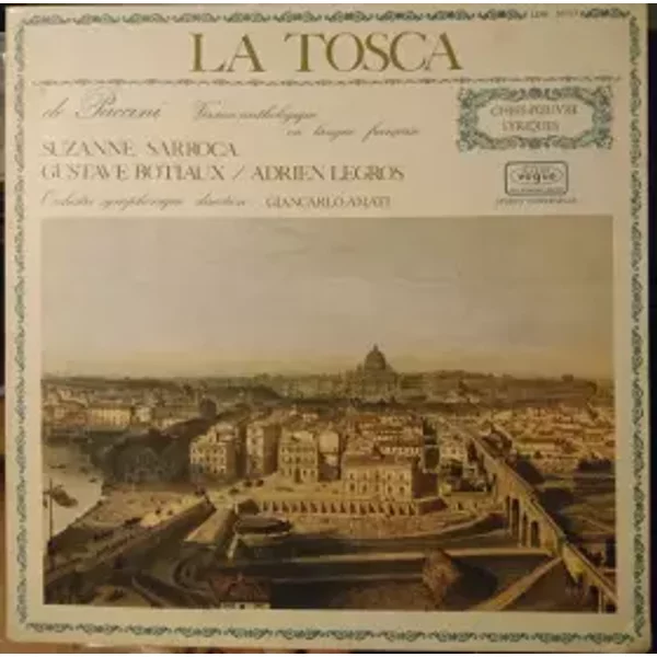 La Tosca (Version Anthologique En Langue Française) - Giacomo Puccini