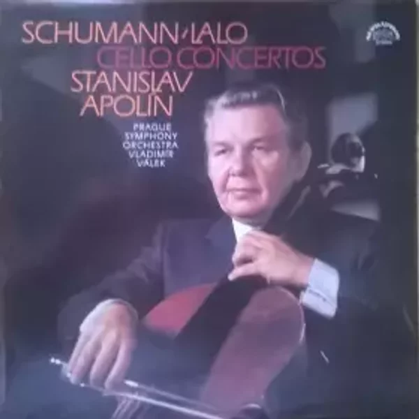 Cello Concertos - Édouard Lalo, Robert Schumann, The Prague Symphony Orchestra, Vladimír Válek, Stanislav Apolín
