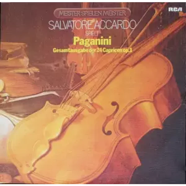 Gesamtausgabe Der 24 Capricen Op.1 - Niccolò Paganini, Salvatore Accardo