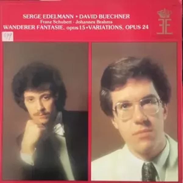 Franz Schubert - Johannes Brahms - Concours Musical International Reine Elisabeth 1983 - Franz Schubert, Johannes Brahms, Sergei Edelmann, David Buechner