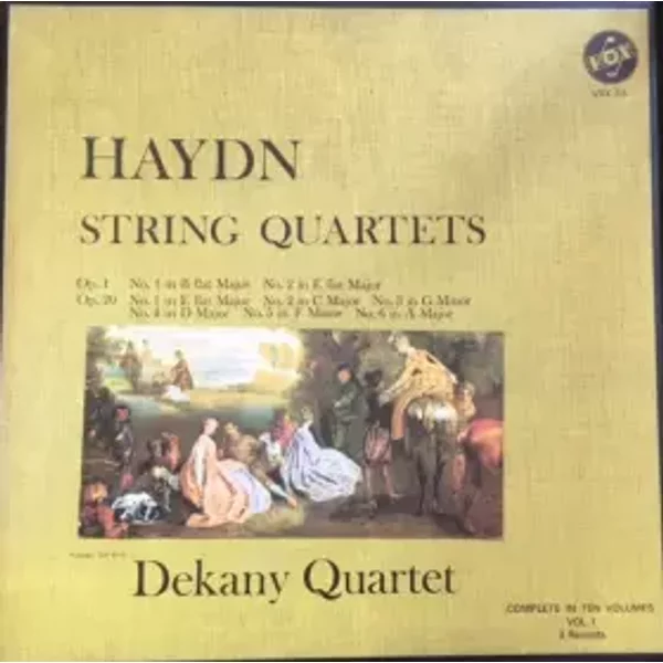 String Quartets, Vol. I - Joseph Haydn, Dekany Quartet