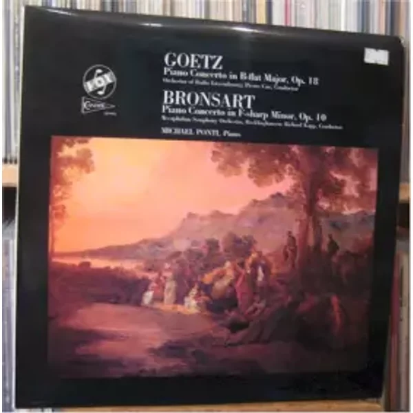 Goetz: Piano Concerto In B-flat Major, Op. 18 / Bronsart: Piano Concerto In F-sharp Minor, Op. 10 - Pierre Cao, Orchestra Of Radio Luxembourg, Michael Ponti, Richard Kapp, Westfälisches Sinfonieorchester, Hermann Goetz, Hans Bronsart Von Schellendorf