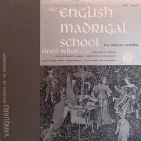 The English Madrigal School, Vol 2 - Deller Consort, Alfred Deller
