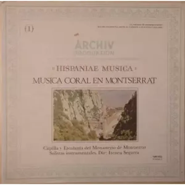 Musica Coral En Montserrat - Escolania & Capella De Música Montserrat