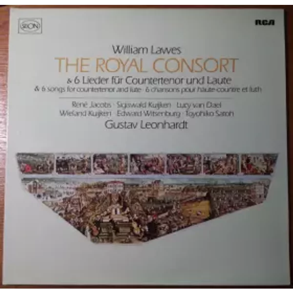 The Royal Consort & 6 Lieder Für Countertenor Und Laute - Gustav Leonhardt, William Lawes