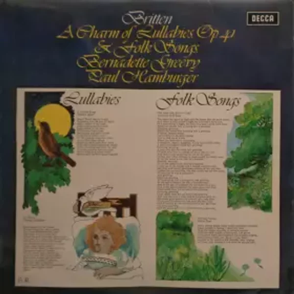 A Charm Of Lullabies Op.41 & Folk Songs - Benjamin Britten, Paul Hamburger, Bernadette Greevy