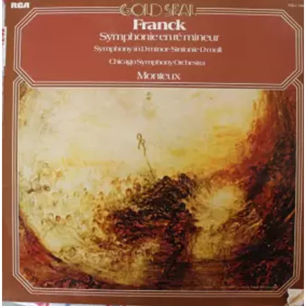 Symphony In D Minor - César Franck, Pierre Monteux, Chicago Symphony Orchestra
