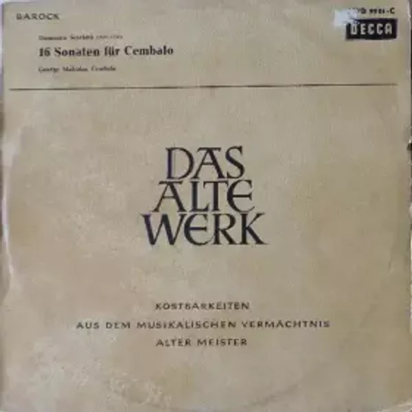 16 Sonaten Für Cembalo - Domenico Scarlatti, George Malcolm