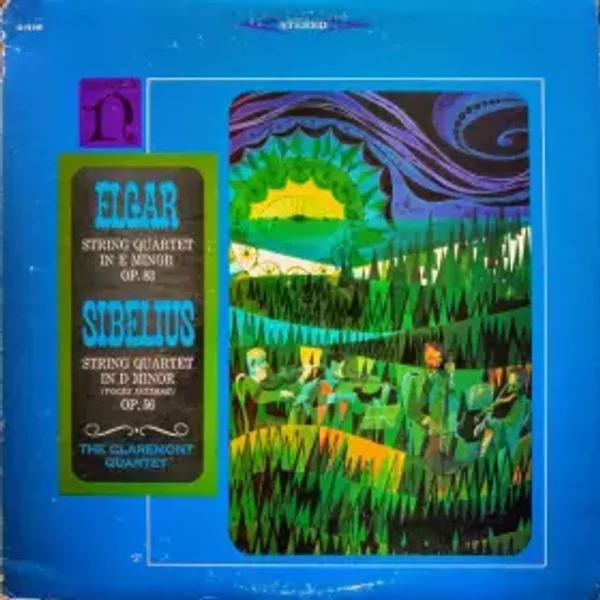 String Quartet In E Minor Op. 83 / String Quartet In D Minor (Voces Intimae) Op. 56 - Jean Sibelius, Sir Edward Elgar, The Claremont Quartet