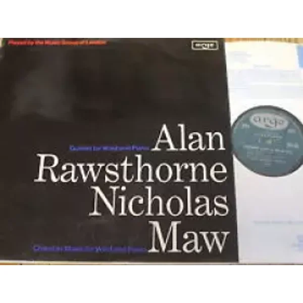Alan Rawsthorne - Nicholas Maw - Alan Rawsthorne, The Music Group Of London, Nicholas Maw