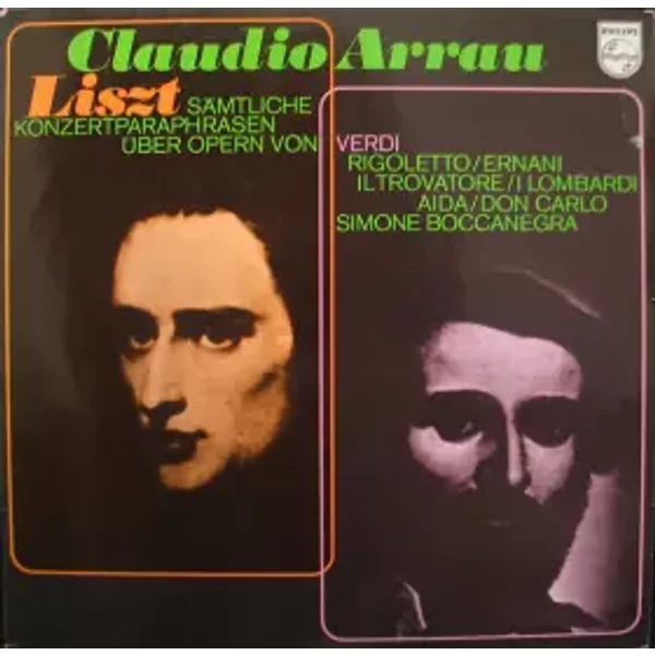Sämtliche Konzertparaphrasen Über Opern Von Verdi - Franz Liszt, Claudio Arrau