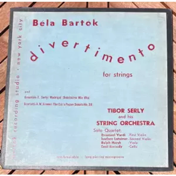 Divertimento For Strings - Béla Bartók