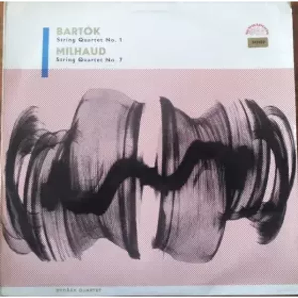 String Quartet No. 1 / String Quartet No. 7 - Béla Bartók, Darius Milhaud, Dvořák Quartet