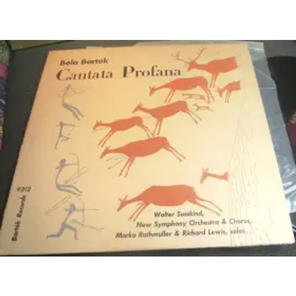 Cantata Profana - Béla Bartók, The New Symphony Orchestra Of London, Richard Lewis (3), Walter Susskind, The New Symphony Chorus Of London, Marko Rothmuller