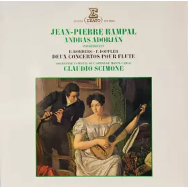 Deux Concertos Pour Flute - Orchestre National De L'Opéra De Monte-Carlo, Jean-Pierre Rampal, Claudio Scimone, András Adorján, Albert Franz Doppler, Bernhard Romberg