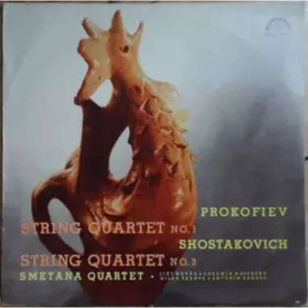 String Quartet No. 1 / String Quartet No. 3 - Dmitri Shostakovich, Sergei Prokofiev, Smetana Quartet
