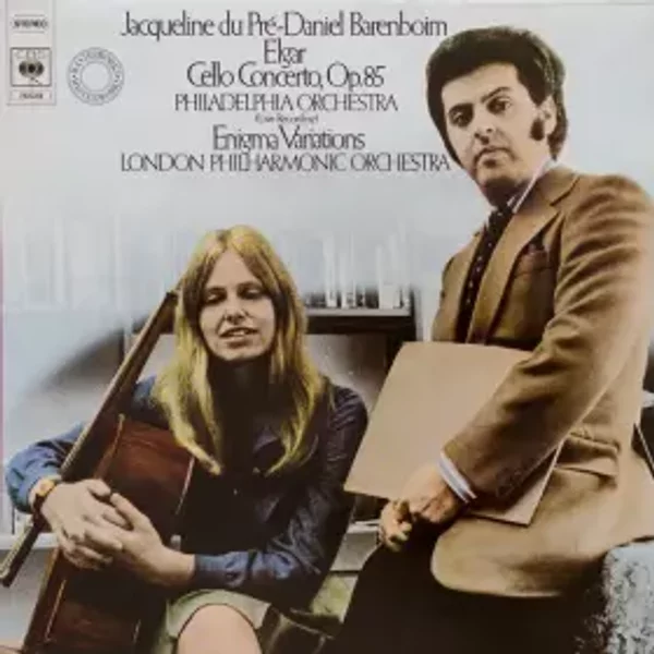 Cello Concerto, Op. 85 / Enigma" Variations - Daniel Barenboim, Jacqueline du Pré, Sir Edward Elgar, The Philadelphia Orchestra, London Philharmonic Orchestra