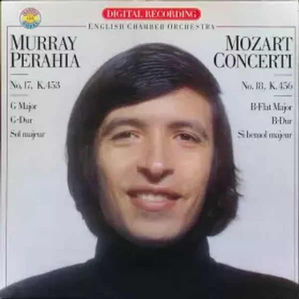 Mozart Concerti No. 17, K. 453 ∙ No. 18, K. 456 - Wolfgang Amadeus Mozart, English Chamber Orchestra, Murray Perahia