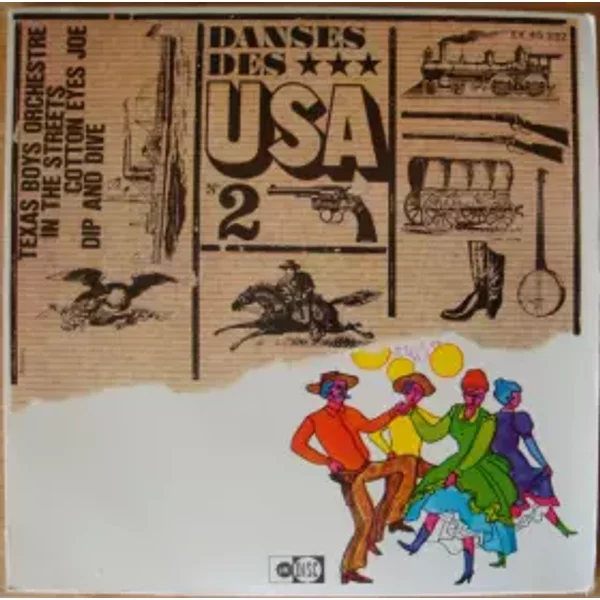 Danses Des U.S.A N°2 - Gerry Reynolds Et Ses Texas Boys