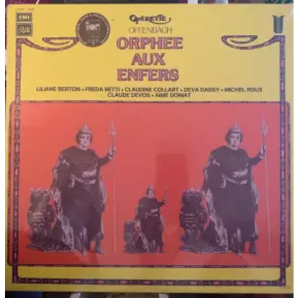 Orphée Aux Enfers - Jacques Offenbach, Liliane Berton, Michel Roux, Aimé Doniat, Claudine Collart, Claude Devos, Freda Betti, Deva Dassy