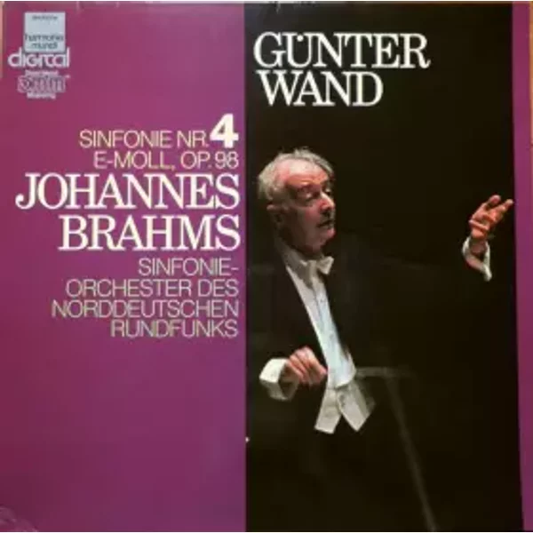 Sinfonie Nr. 4 E-moll, Op. 98 - Johannes Brahms, NDR Sinfonieorchester, Günter Wand