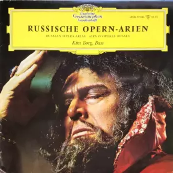 Russische Opern-Arien = Russian Opera Arias = Airs D'Operas Russes - Kim Borg
