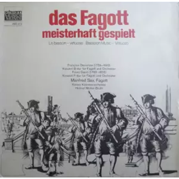 Das Fagott, Meisterhaft Gespielt - Kölner Kammerorchester, Helmut Müller-Brühl, Manfred Sax