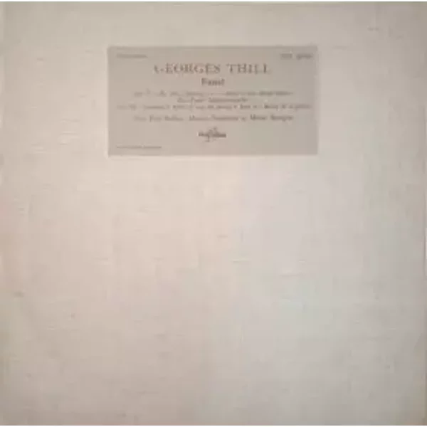 Faust - Georges Thill, Charles Gounod