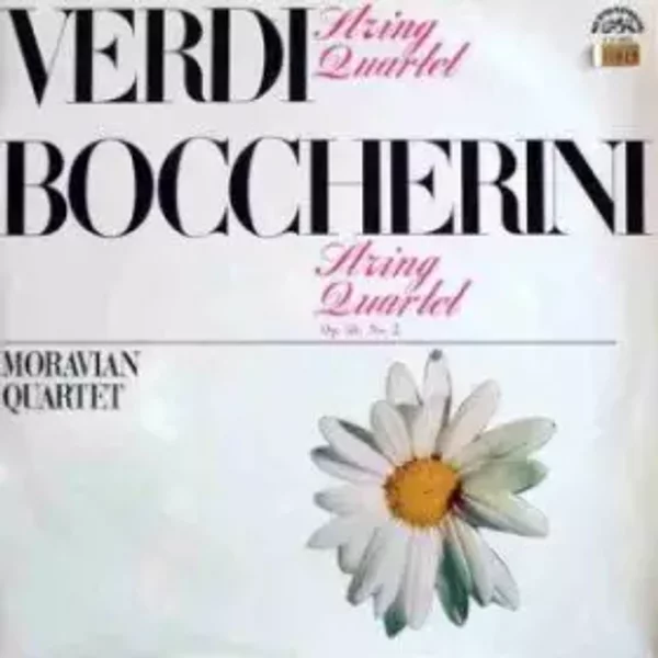 String Quartet In E Minor / String Quartet In E Flat Major - Giuseppe Verdi, Luigi Boccherini, Moravian Quartet