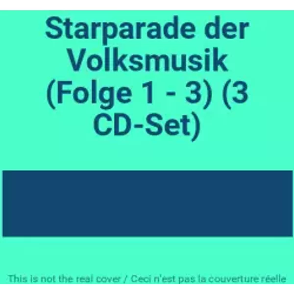Starparade der Volksmusik (Folge 1 - 3) (3 CD-Set)