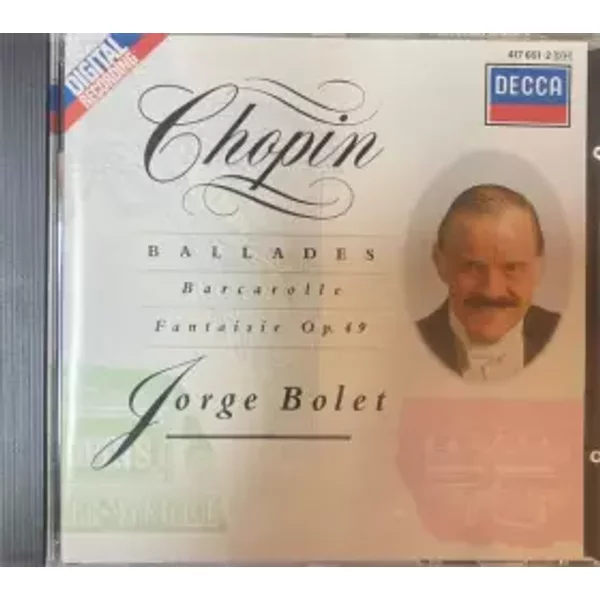 Ballades/Barcarolle/Fantasie in F - Chopin, Bolet