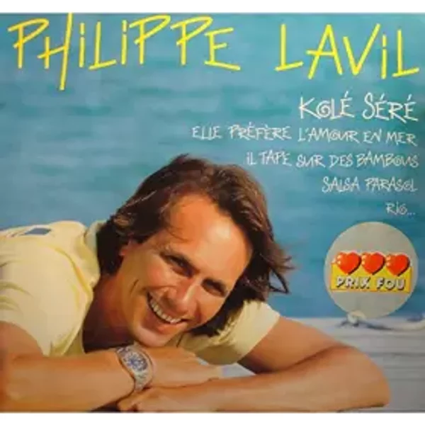 PHILIPPE LAVIL kolé séré LP 1987 RCA il tape sur des bambous VG++ - Philippe Lavil