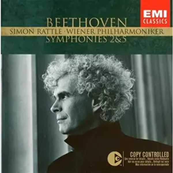 Beethoven : Symphonies n° 2 & 5 - Orchestre Philharmonique de Vienne, Simon Rattle
