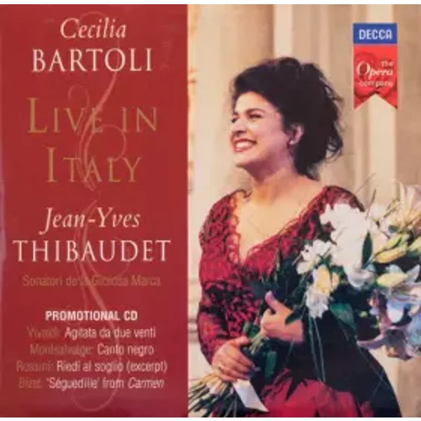 Live In Italy - Cecilia Bartoli, Jean-Yves Thibaudet, Sonatori De La Gioiosa Marca