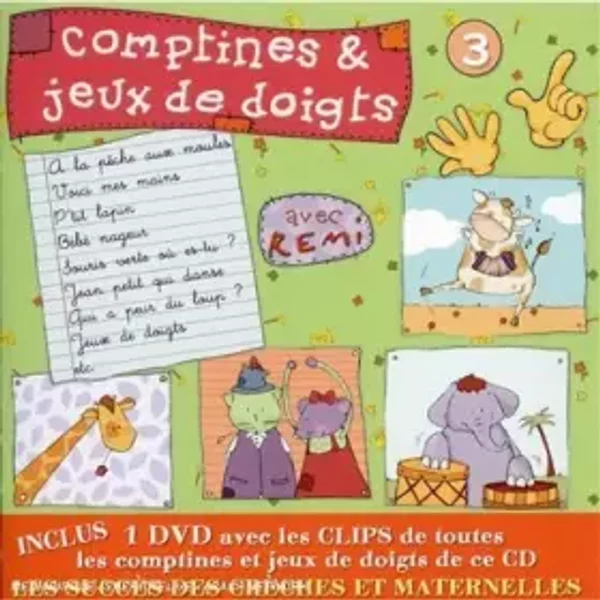 Comptines Et Jeux De Doigts 3 by Remi