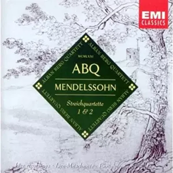 Quatuors à cordes n°1 en mi bémol majeur & n°2 en la mineur - Félix Mendelssohn