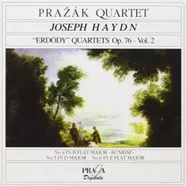 Quatuors à cordes, op 76, nos 4 "Lever de soleil", 5 & 6 (dédiés au comte J. Erdödy) - Joseph Haydn