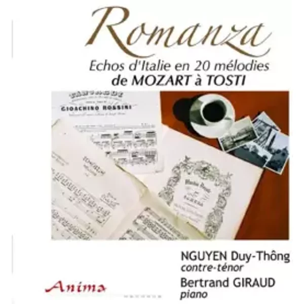 Romanza: Echos D'ltalie En 20 Mélodies de Mozart à Tosti - Bertrand Giraud, Duy-Thông Nguyen