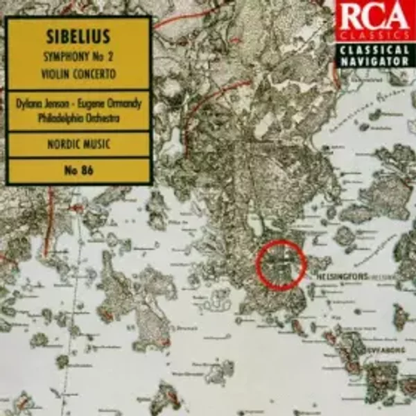Sibelius : Symphonie n° 2 - Concerto pour violon - Eugene Ormandy